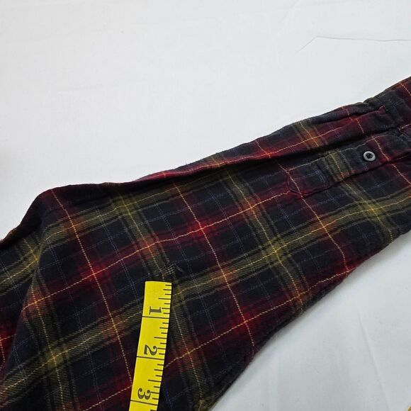 Carbon 2 Cobalt Men's Red Yellow Flannel Plaid Shirt Size XL - Picture 5 of 10